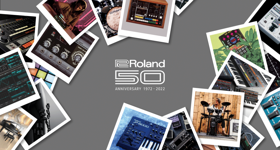 ROLAND推出新网站庆祝其50周年